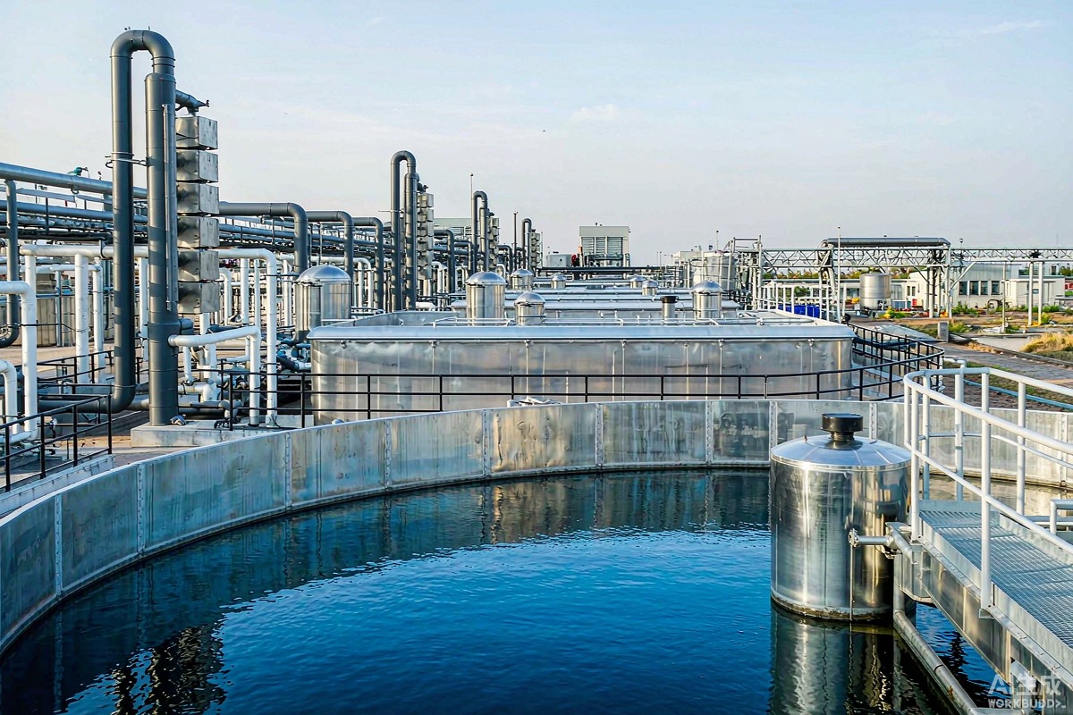 Water treatment stainless steel